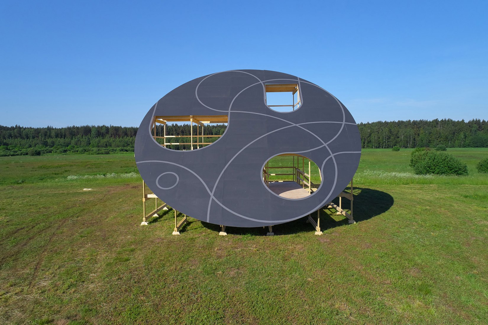Pabellón para Nature Concert Hall 2017 por DJA. Didzis Jaunzems Architecture. Fotografía © Māris Lapiņš.