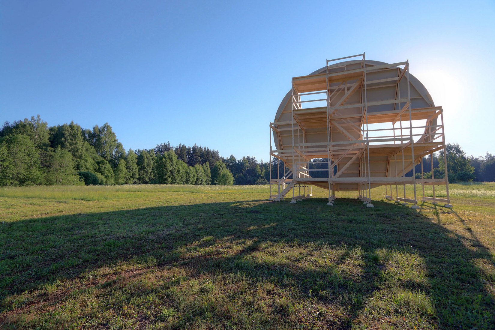 Pabellón para Nature Concert Hall 2017 por DJA. Didzis Jaunzems Architecture. Fotografía © Māris Lapiņš.
