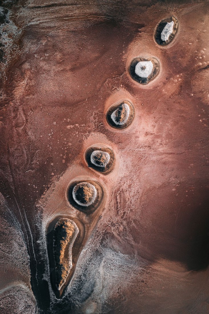 The Salt Series. Ganadores del Premio de Fotografía DJI. Casas abandonadas de España y Salinas europeas. Fotografía © Tom Hegen