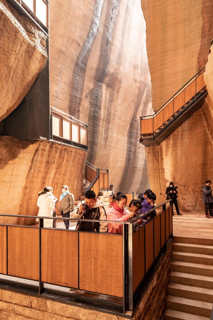 “The Quarry as Stage” by DnA_Design and Architecture. Photography by Wang Ziling / DnA_Design and Architecture.