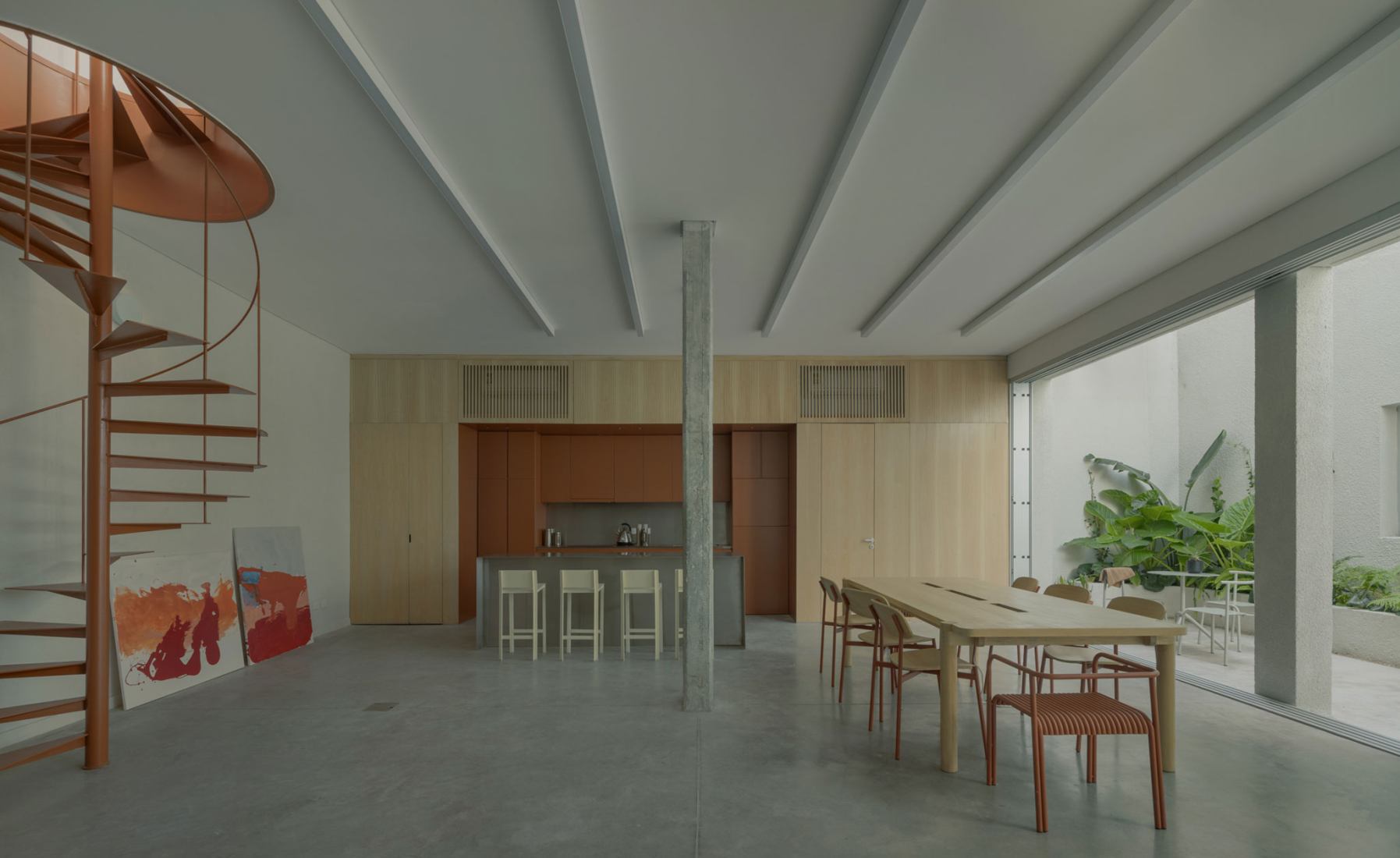 Espacio B by Dodds Estudio. Photograph by Federico Cairoli.