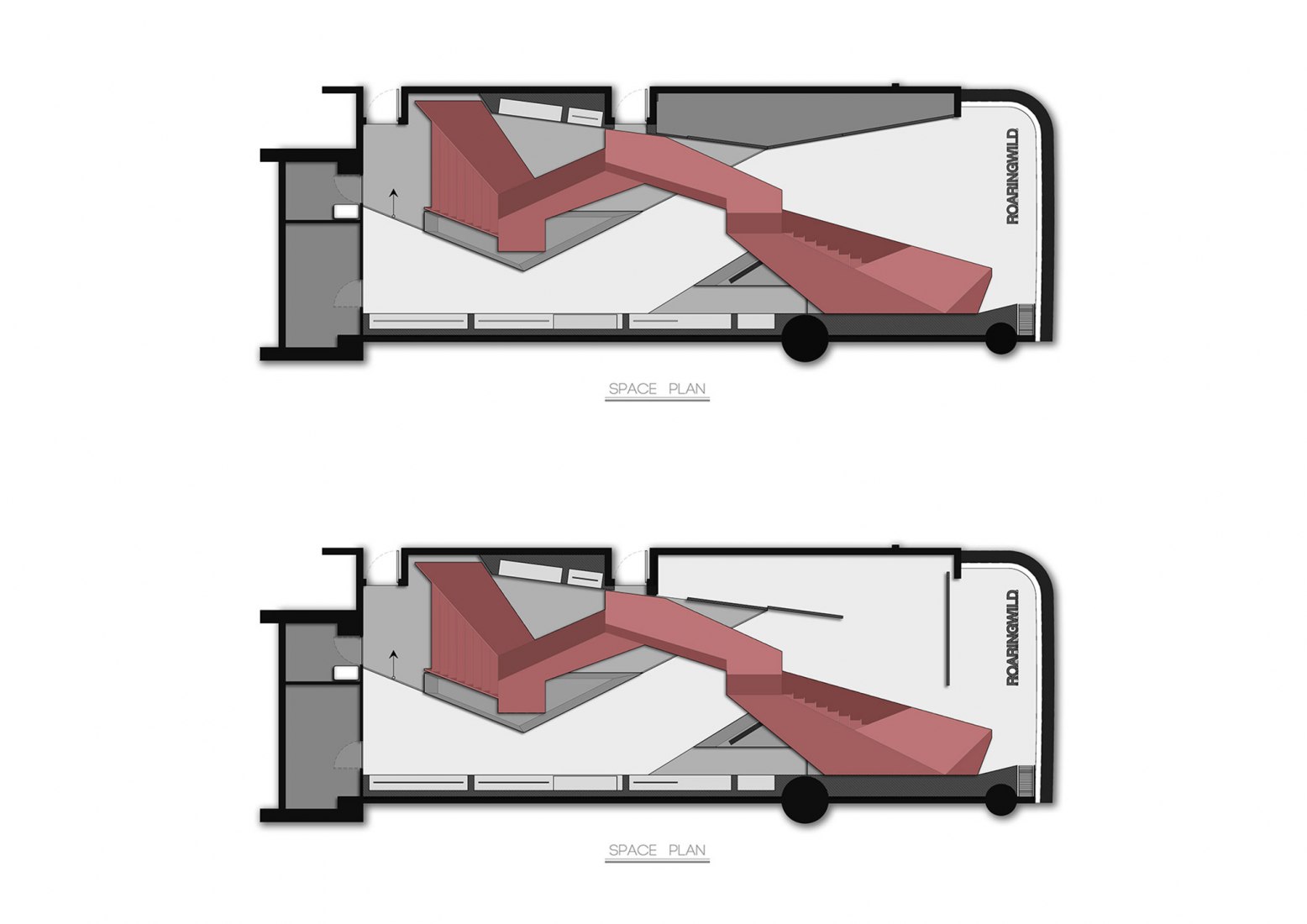 Floor plan. ROARINGWILD by Kingson Liang. Courtesy by DOMANI