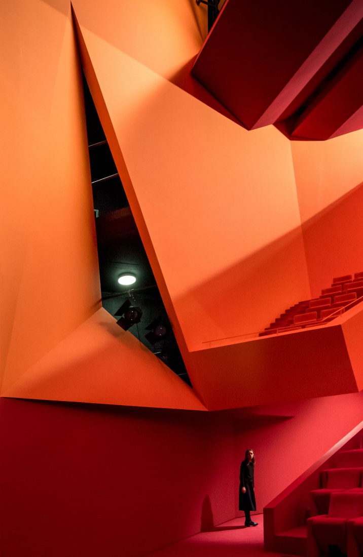 Interior. Teatro Théodore Gouvy por Dominique Coulon & associés. Fotografía © David Romero-Uzeda