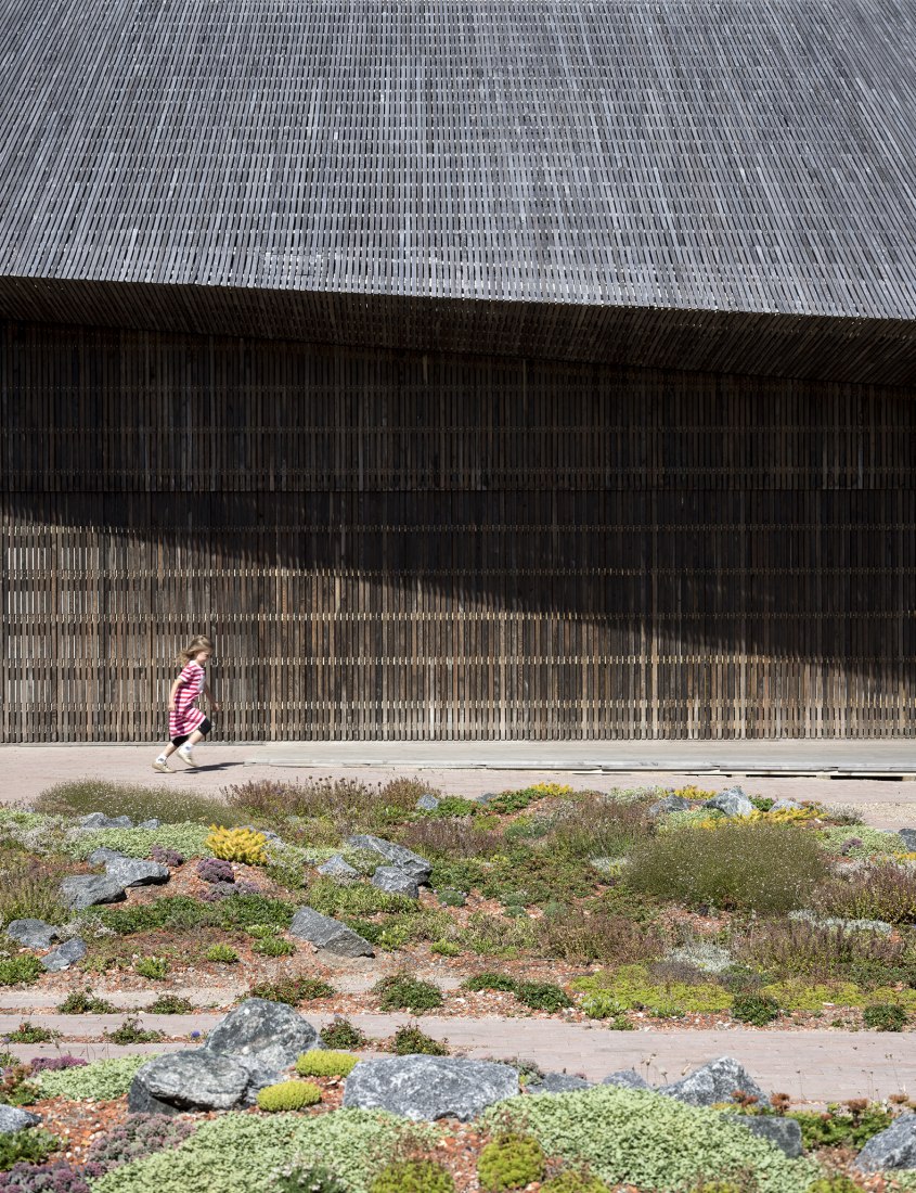 Centro de interpretación del Mar de Wadden por Dorte Mandrup. Fotografía por Adam Mørk.