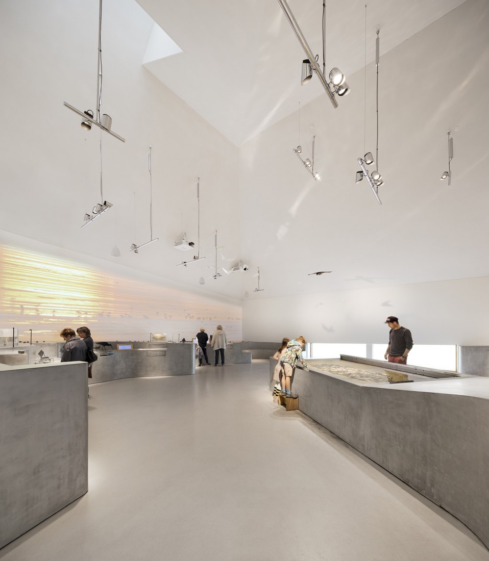 Centro de interpretación del Mar de Wadden por Dorte Mandrup. Fotografía por Adam Mørk.