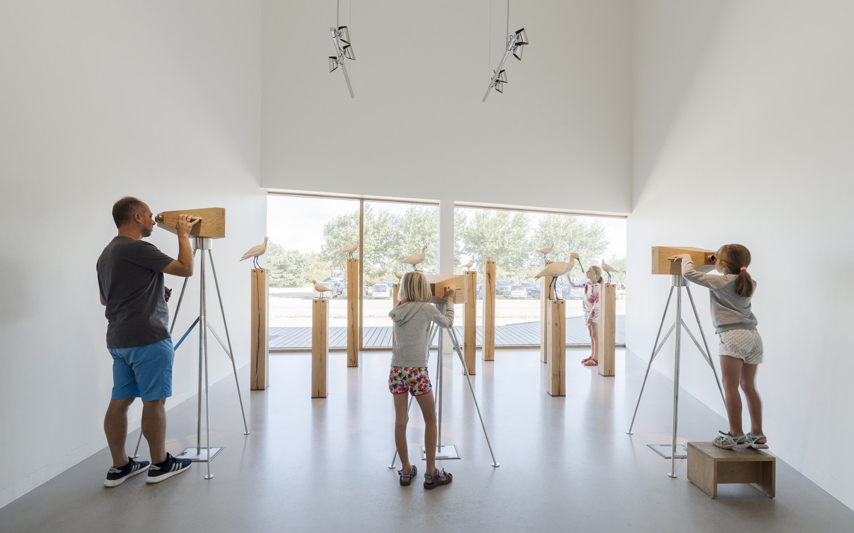 Centro de interpretación del Mar de Wadden por Dorte Mandrup. Fotografía por Adam Mørk.