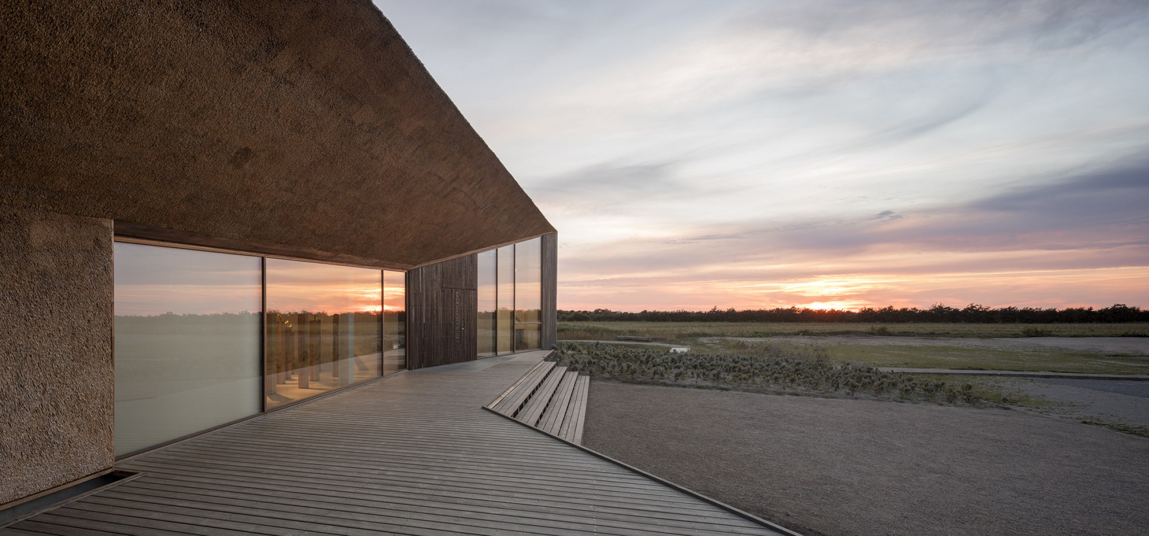 Centro de interpretación del Mar de Wadden por Dorte Mandrup. Fotografía por Adam Mørk.