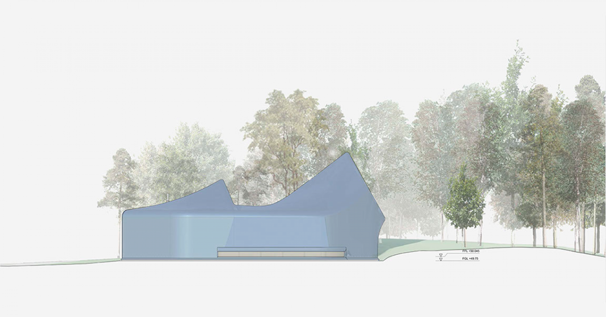 Alzado. Drawing Studio en UAB por CRAB Studio.