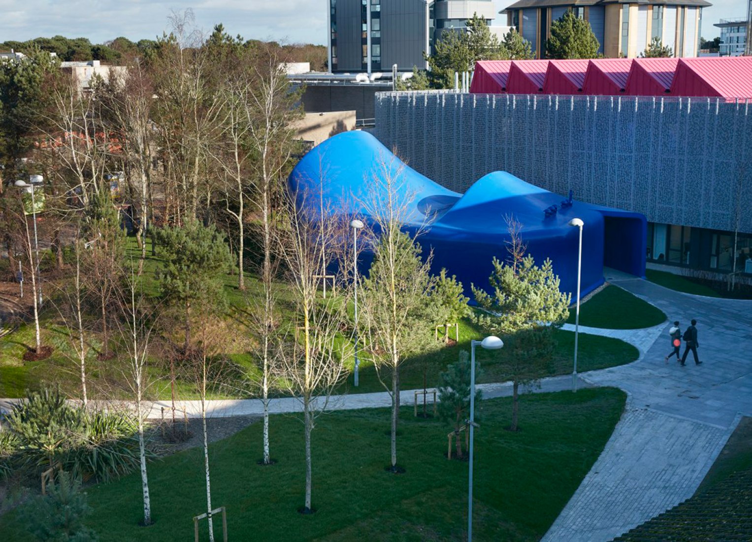 Vista general. Drawing Studio en UAB por CRAB Studio.