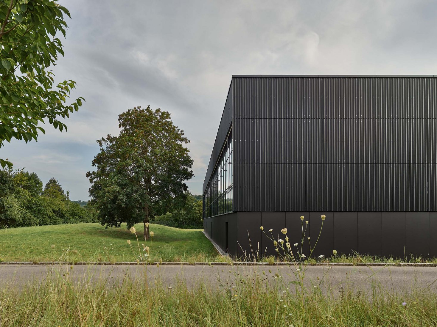 Pabellón de deportes con triple campo por DREI ARCHITEKTEN. Fotografía por Zooey Braun