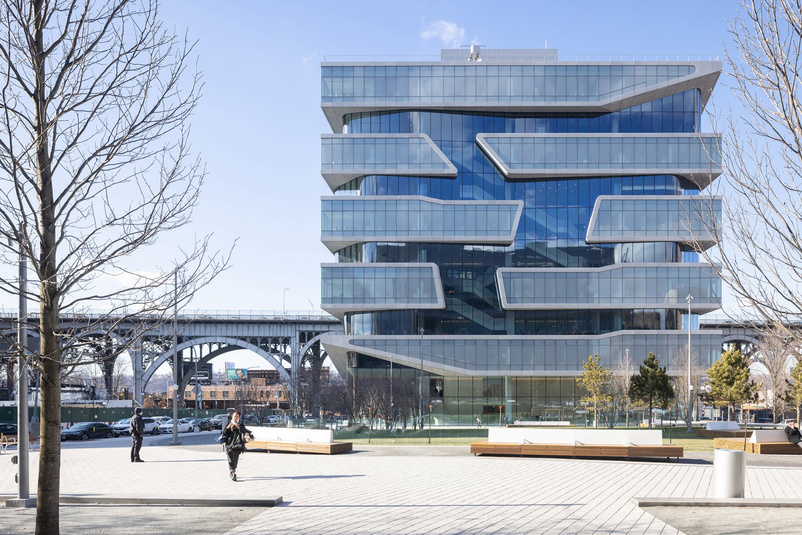 Fachada del Salón Kravis. Escuela de Negocios de la Universidad de Columbia por DS+R. Fotografíapor Iwan Baan