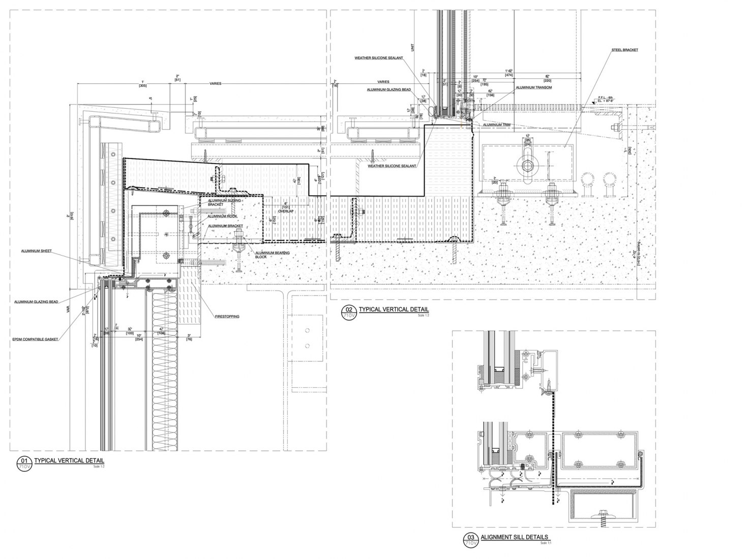 Detalles constructivos. Escuela de Negocios de la Universidad de Columbia por DS+R. 