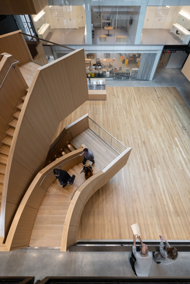 College of the Holy Cross Prior Performing Arts Center by DS+R. Photograph by Iwan Baan.