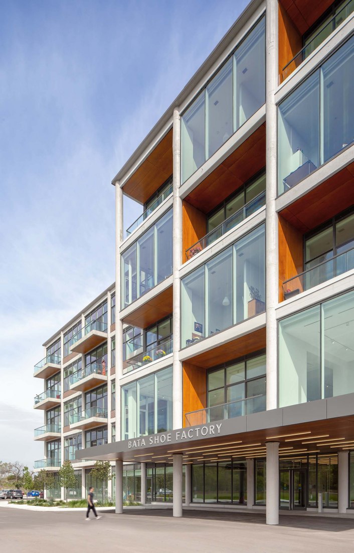 Bata Shoe Factory by Dubbeldam Architecture + design and BDP Quadrangle. Photograph by Scott Norsworthy