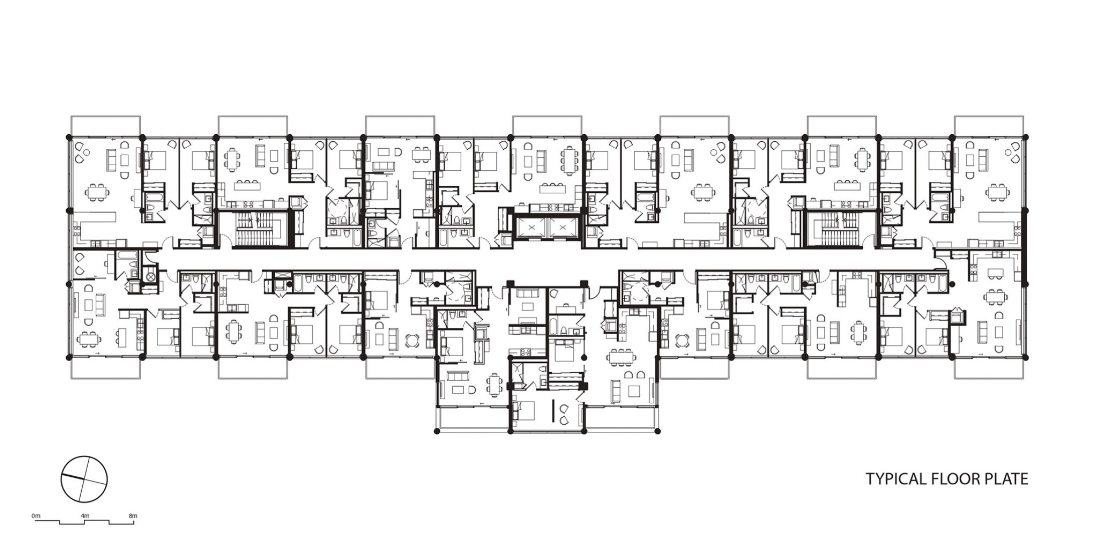 Typical floor plan. Bata Shoe Factory by Dubbeldam Architecture + design and BDP Quadrangle