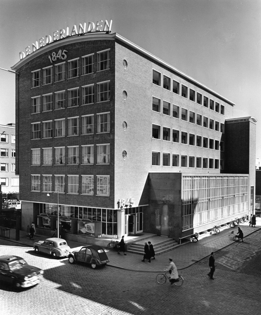 De Nederlanden van 1845 por W. M. Dudok. Fotografía cortesía de Het Nieuwe Instituut