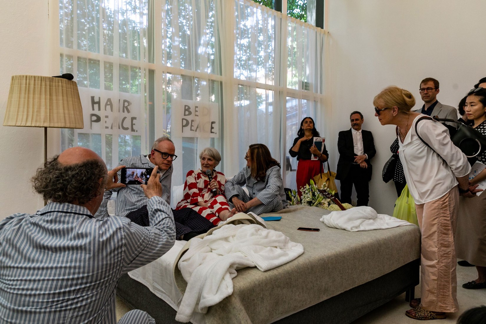 Dutch Pavilion WORK, BODY, LEISURE. 16th International Architecture Exhibition - La Biennale di Venezia, FREESPACE. Photo by Daria Scagliola