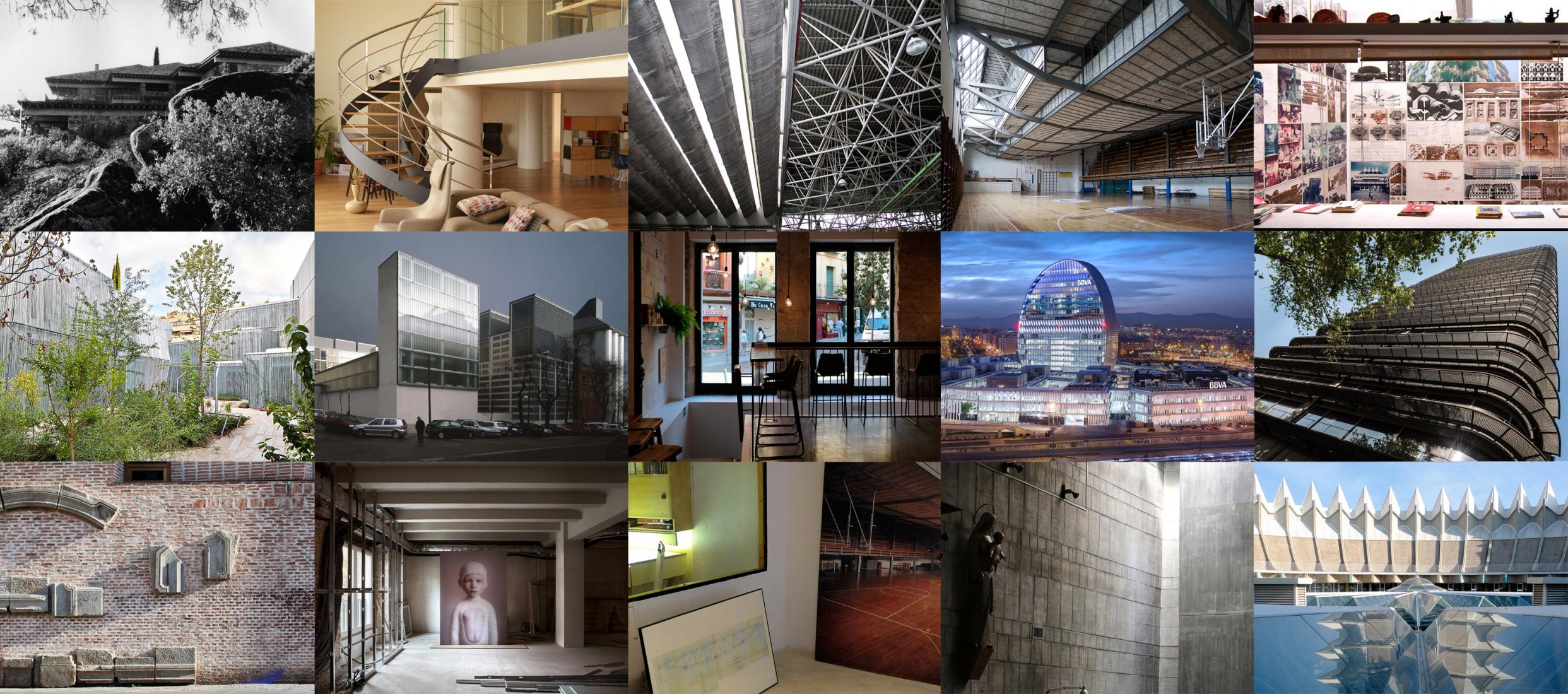 Collage de recomendaciones METALOCUS para Open House Madrid