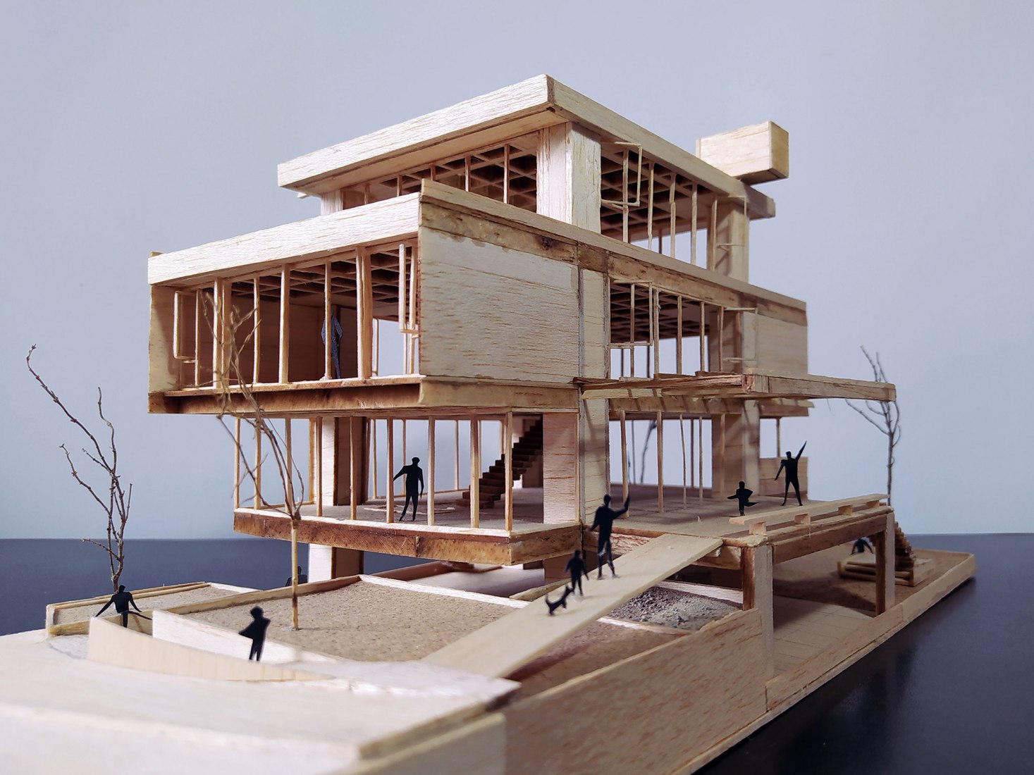 Maqueta. Casa D4 por Edwin Hurtado + Holger Cuadrado. Imagen cortesía de Edwin Hurtado + Holger Cuadrado.