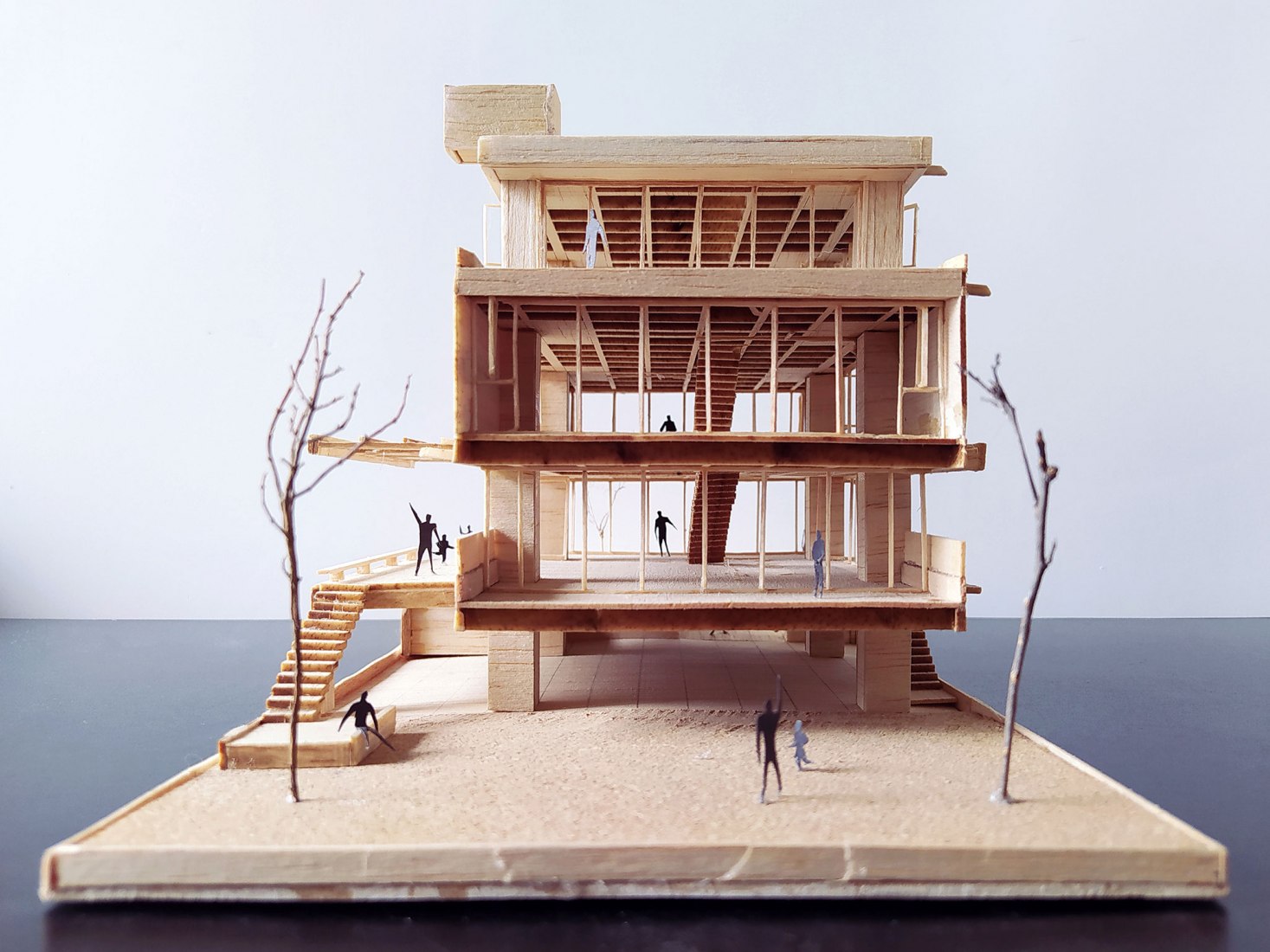Maqueta. Casa D4 por Edwin Hurtado + Holger Cuadrado. Imagen cortesía de Edwin Hurtado + Holger Cuadrado.