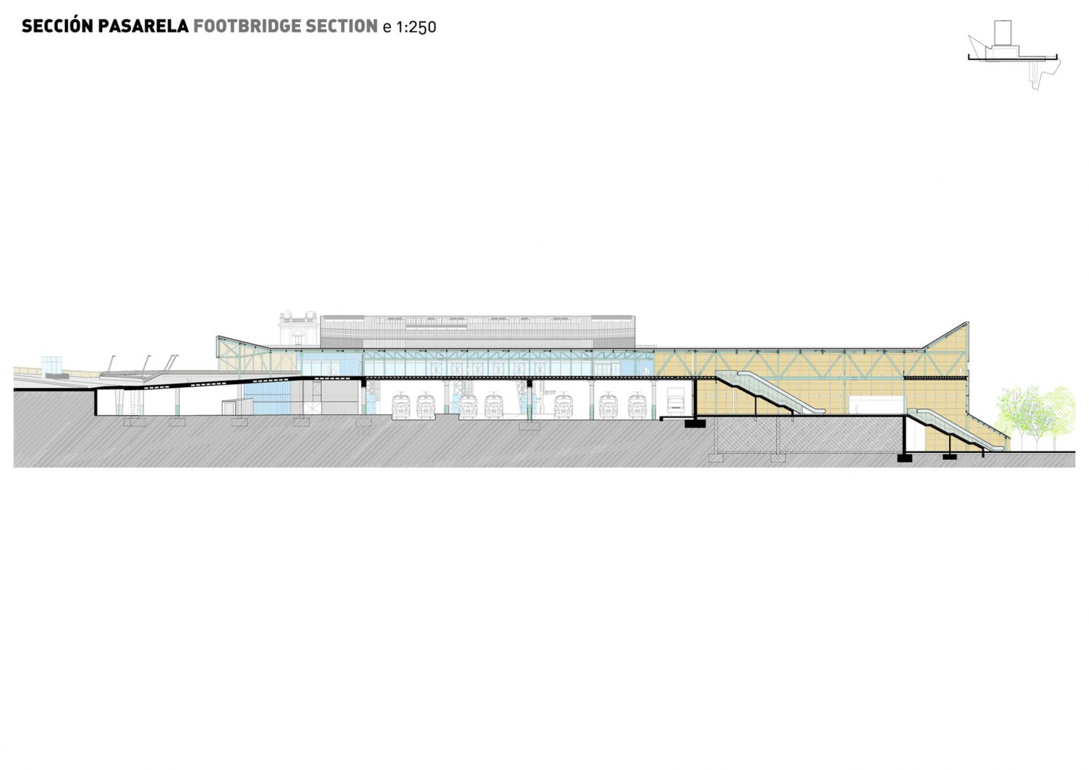 Pasarela Peatonal, Plaza Clara Campoamor y futura Nueva Estación del ...