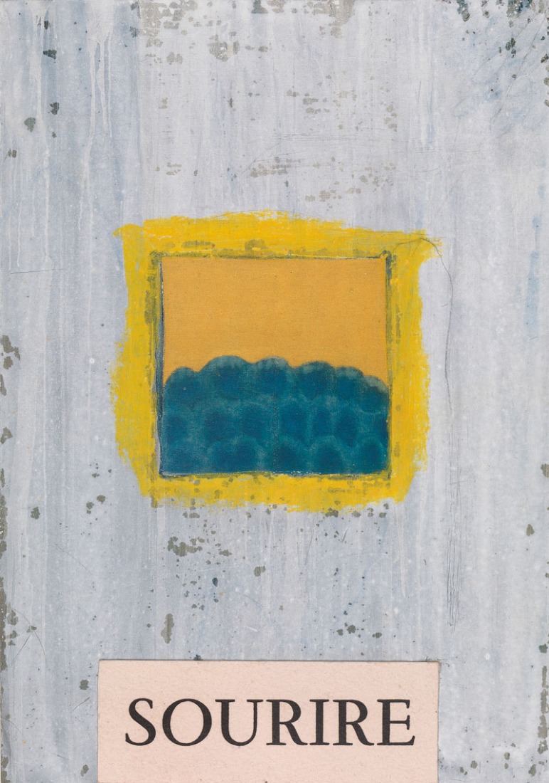 Sourire, 1940. Gouache y collage en papel. Exposición Eileen Gray: la pintora privada. Imagen cortesía de la Osborne Samuel Gallery.