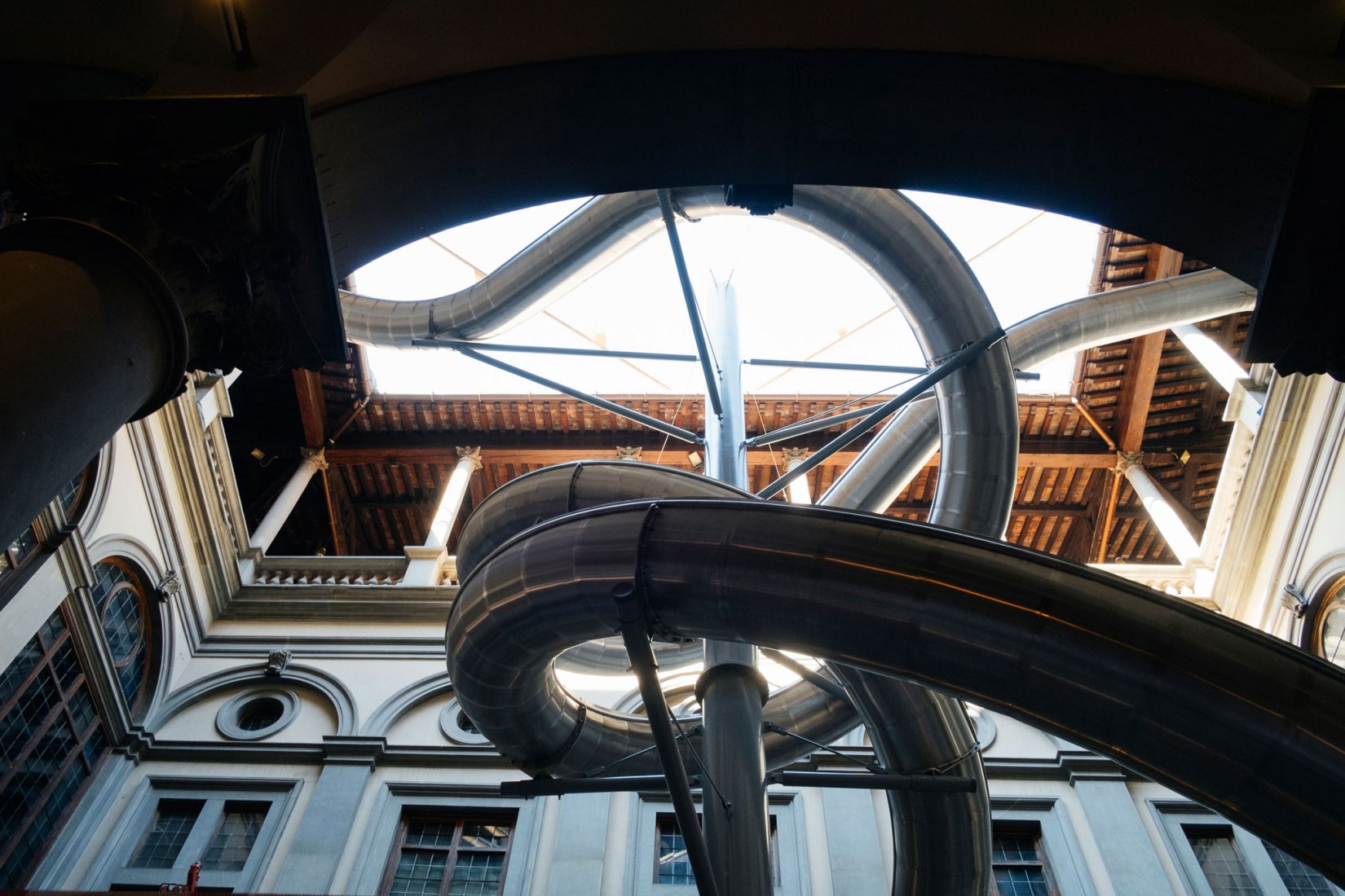 El Experimento de Florencia. Un proyecto de Carsten Höller y Stefano Mancuso. Fotografía por Martino Margheri. Fondazione Palazzo Strozzi