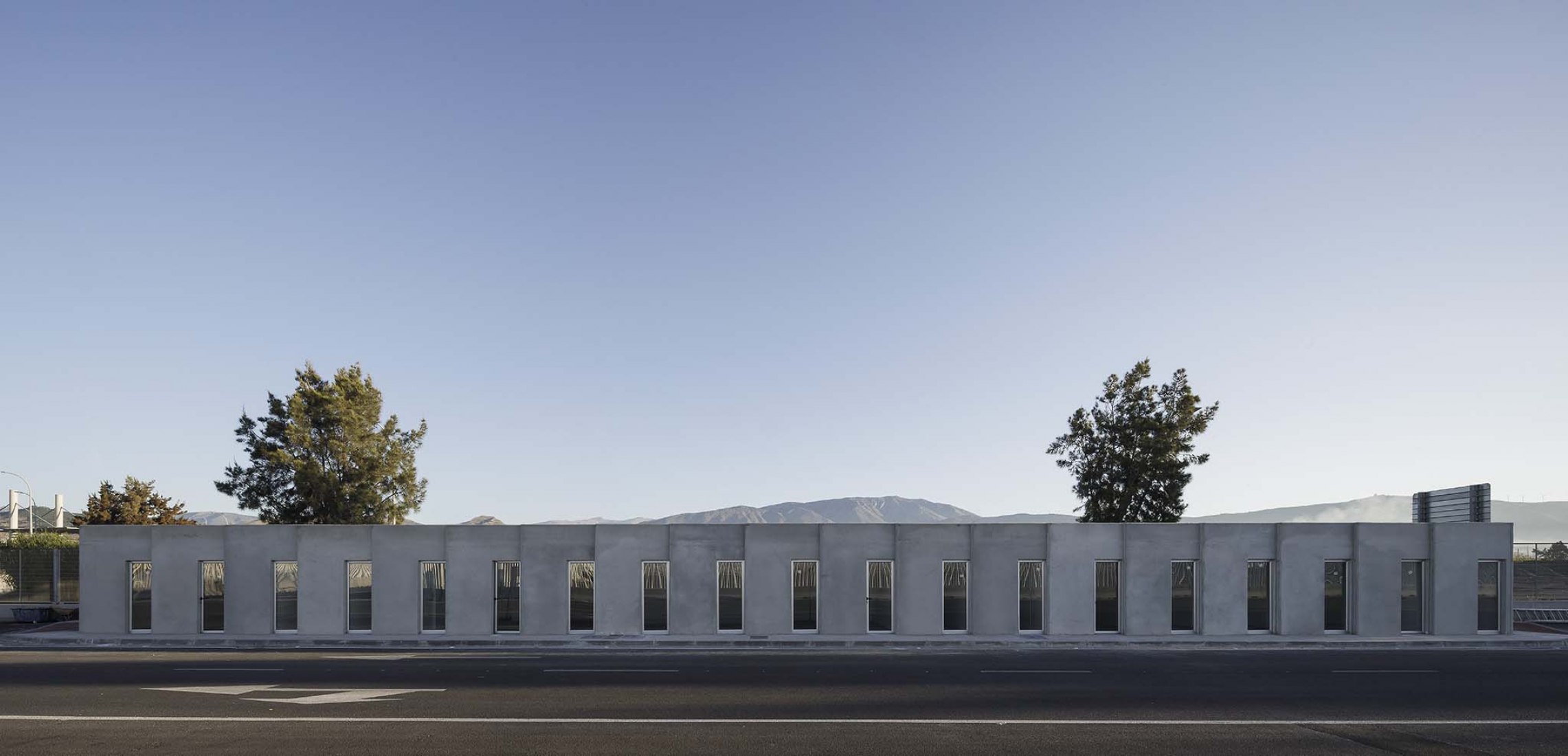 Port pavilion in Motril by Elisa Valero and DJarquitectura. Photograph by Fernando Alda