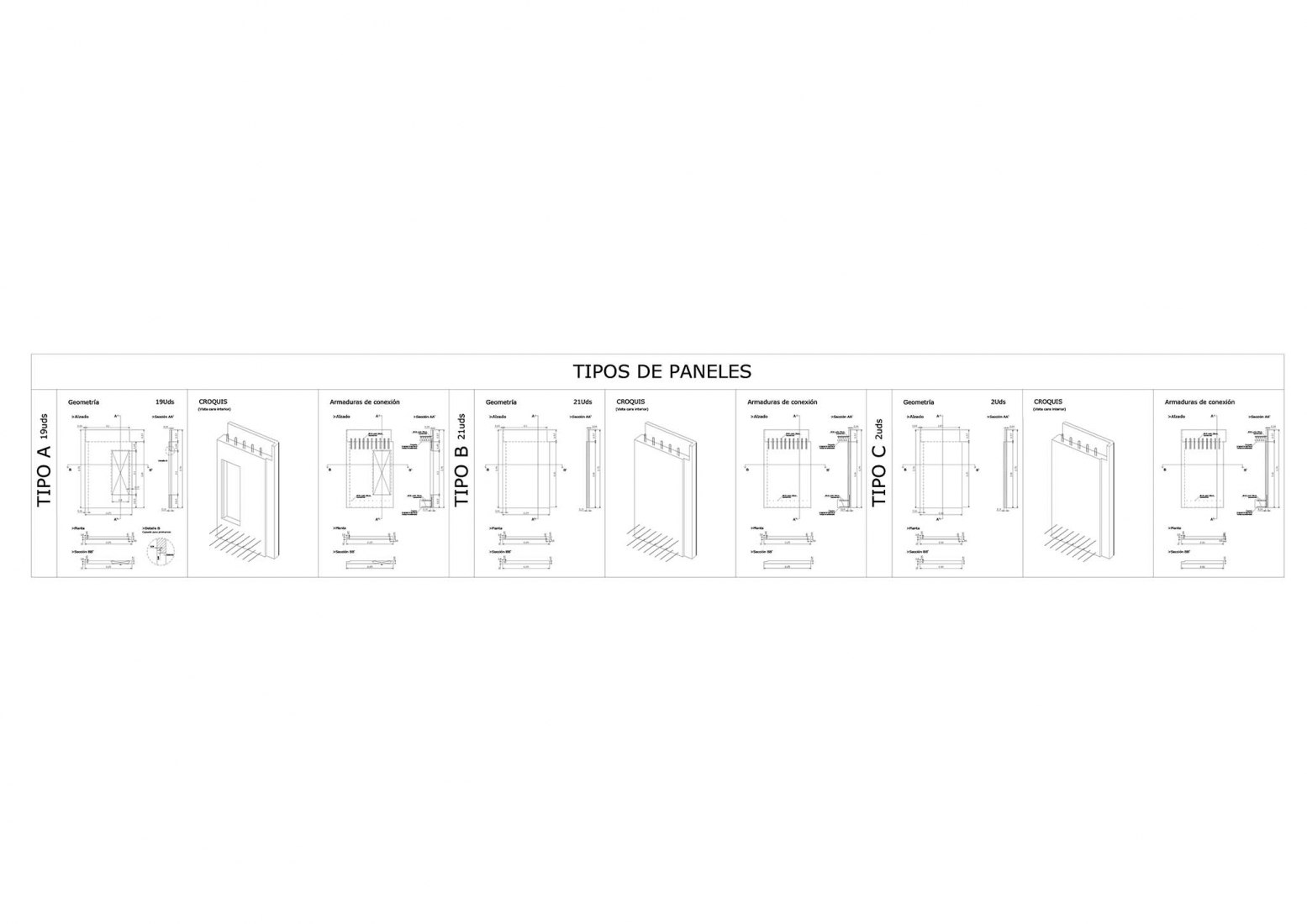 Panel details. Port pavilion in Motril by Elisa Valero and DJarquitectura