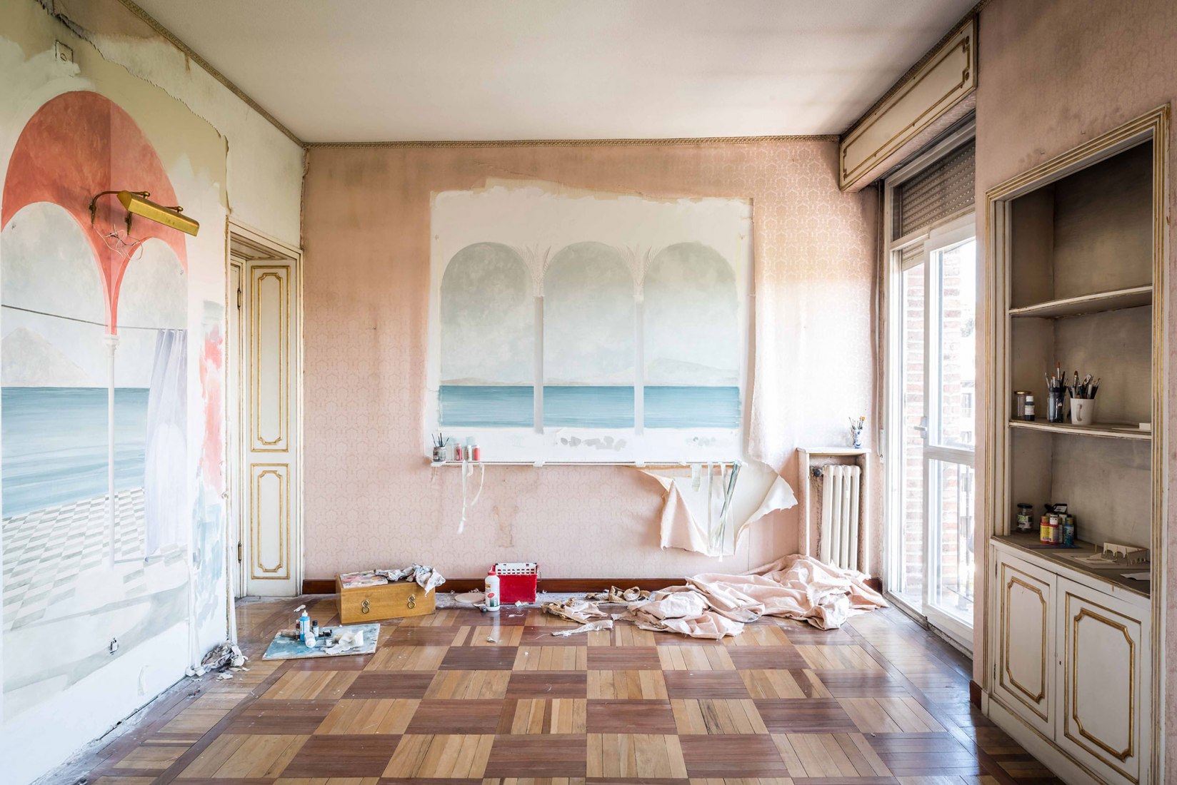 Interior view. REAL STATE, Expanding Cano Lasso. Photograph by Alberto Amores
