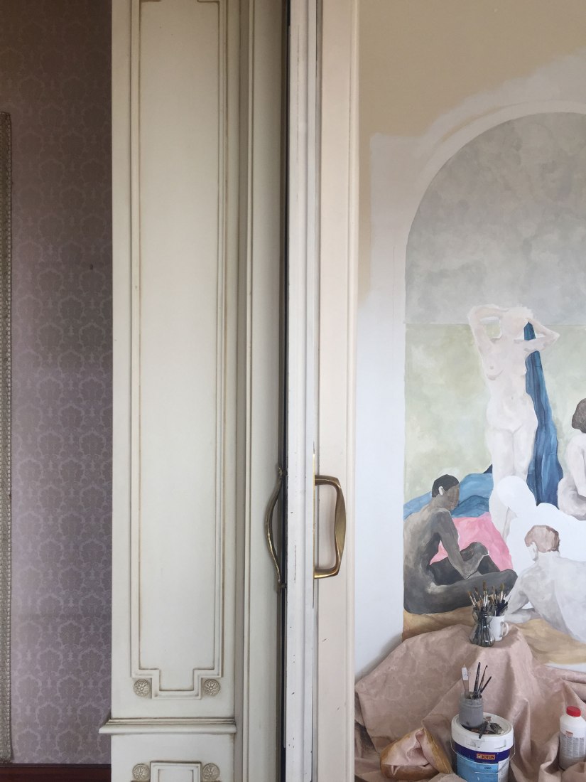 Interior view. REAL STATE, Expanding Cano Lasso. Photograph by Elvira Solana