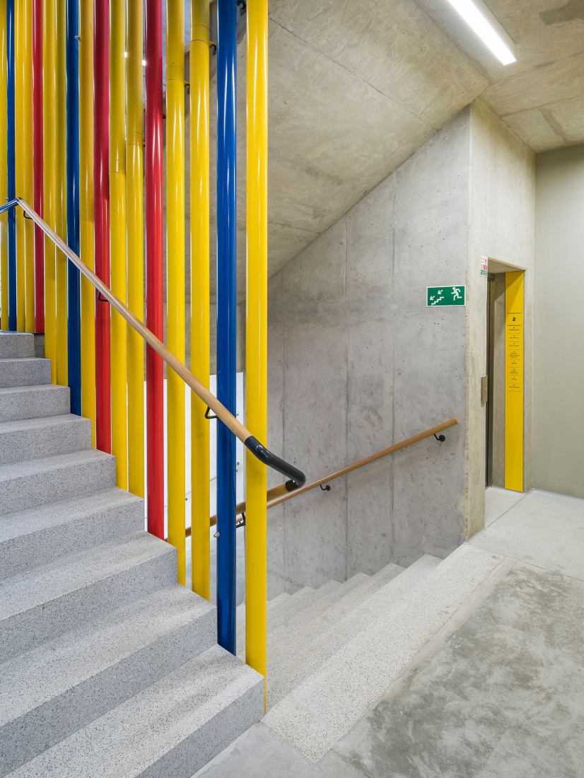 ZSOMS sport hall Cracow by eM4.Pracownia Architektury.Brataniec. Photograph by Juliusz Sokołowski.