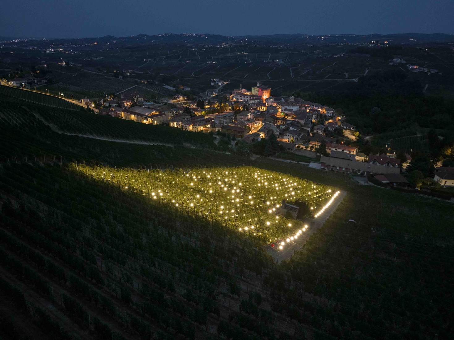 Terlo Night Harvest by Emilio Ferro. Photograph by Tiago e Tania