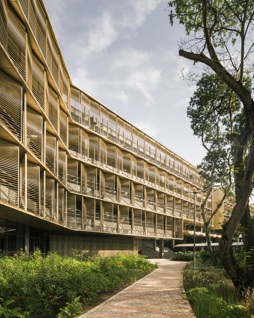 Escuela de Arquitectura por Erik L’Heureux. Fotografía por Finbarr Fallon.