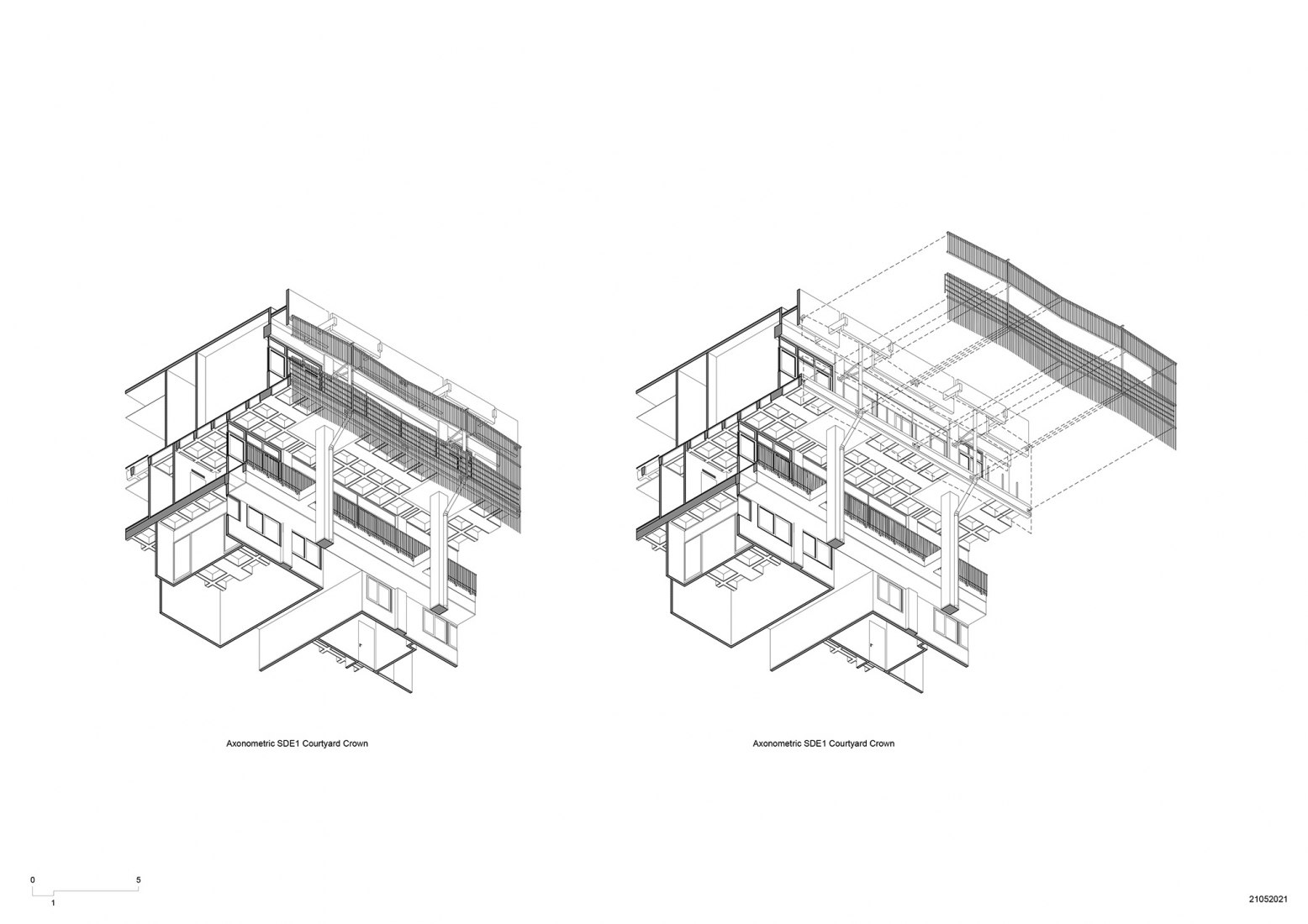 Diagrama. Escuela de Arquitectura por Erik L’Heureux.