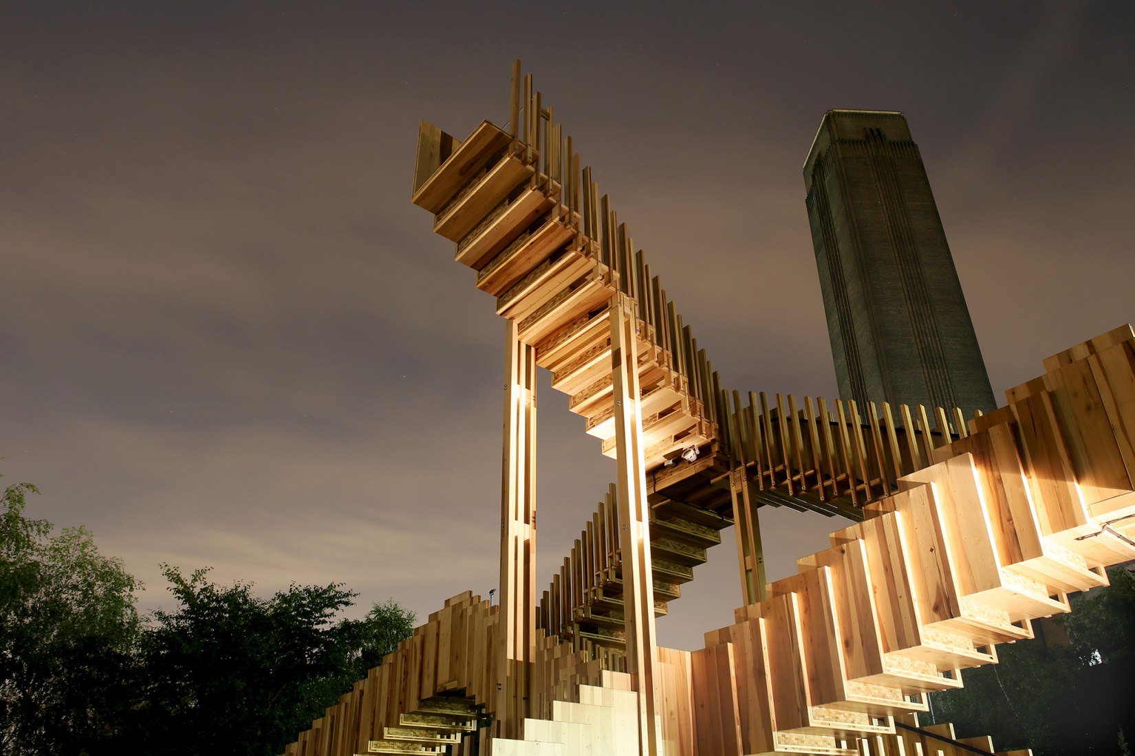 Opening weekend. Endless Stair by Rijke Marsh Morgan Architects (dRMM), London. Photography © Judith Stichtenoth.