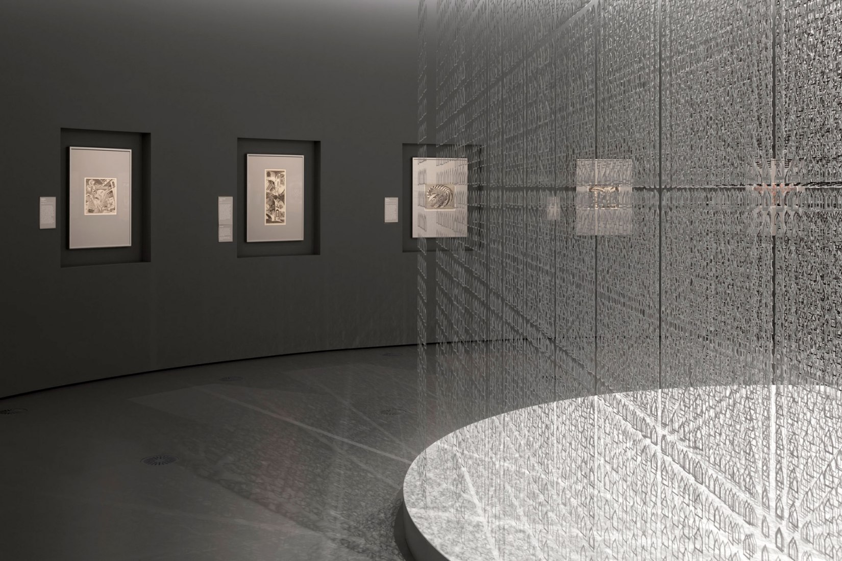 Escher x nendo | Between Two Worlds. Fotografía por Takumi Ota