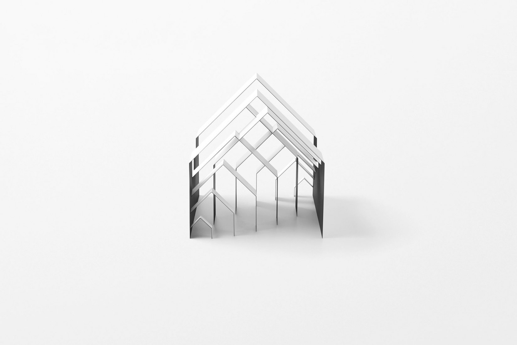Escher x nendo | Between Two Worlds. Cortesía de Nendo