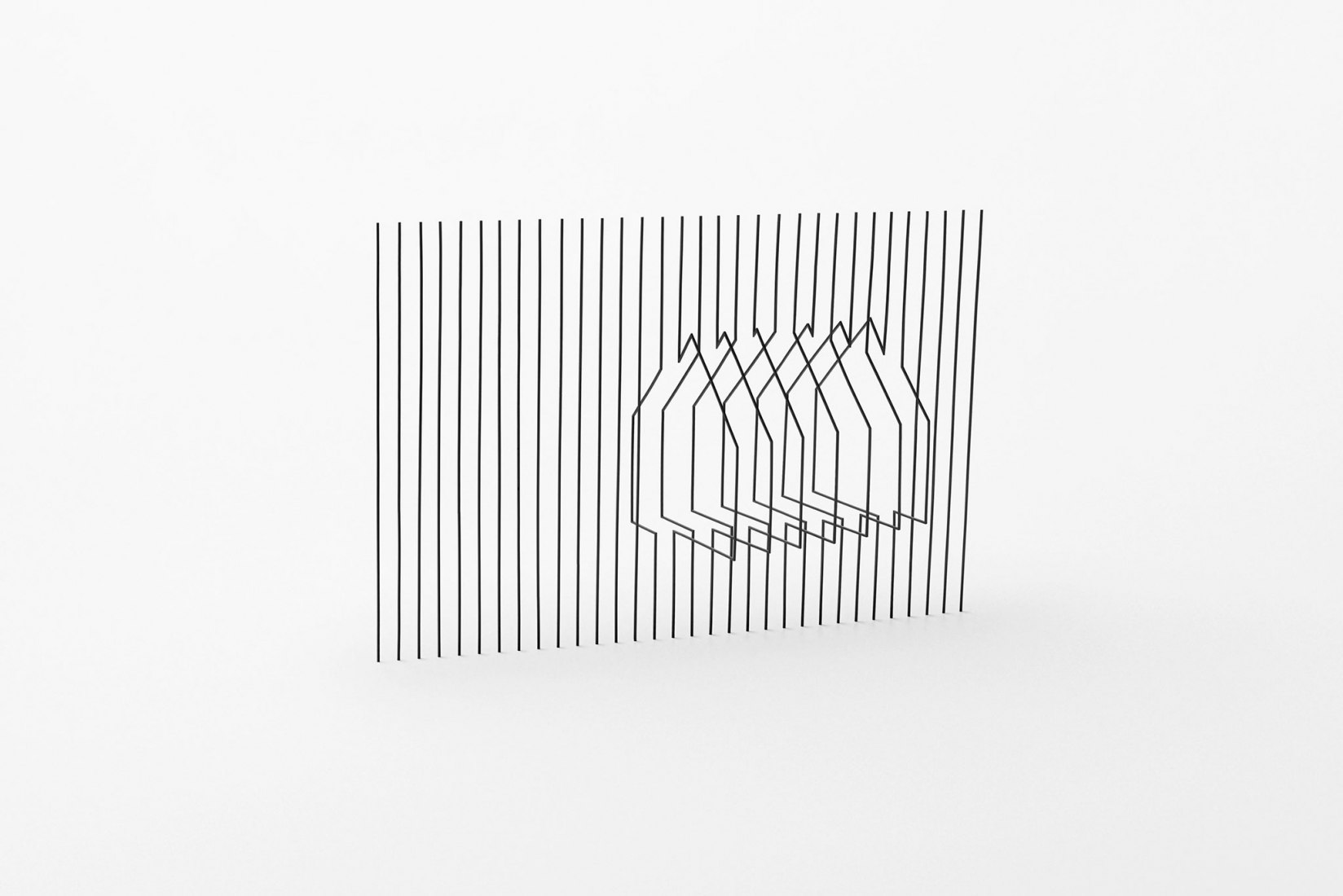 Escher x nendo | Between Two Worlds. Cortesía de Nendo
