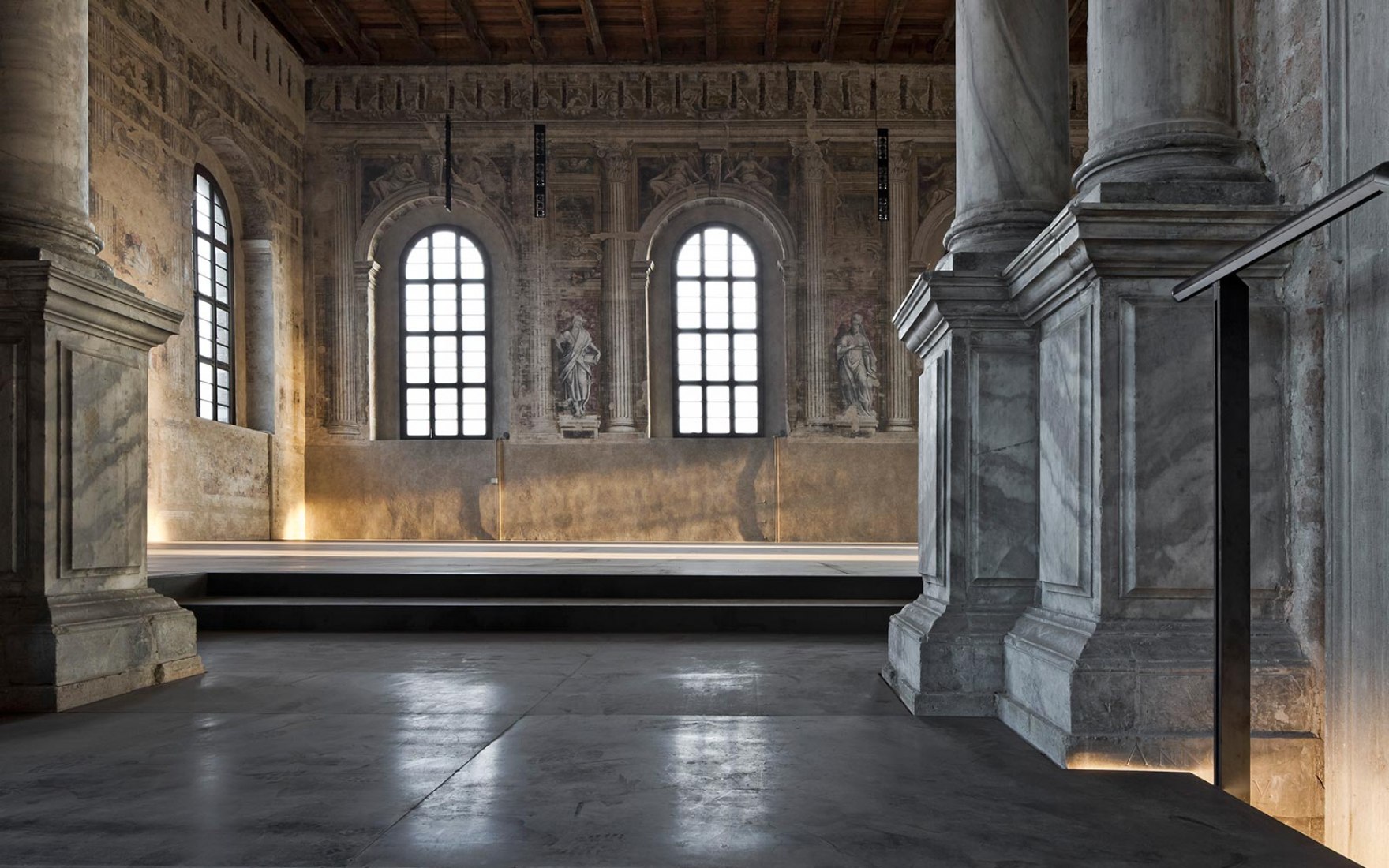 Primera planta. Imagen cortesía de Scuola Grande Della Misericordia di Venezia. 