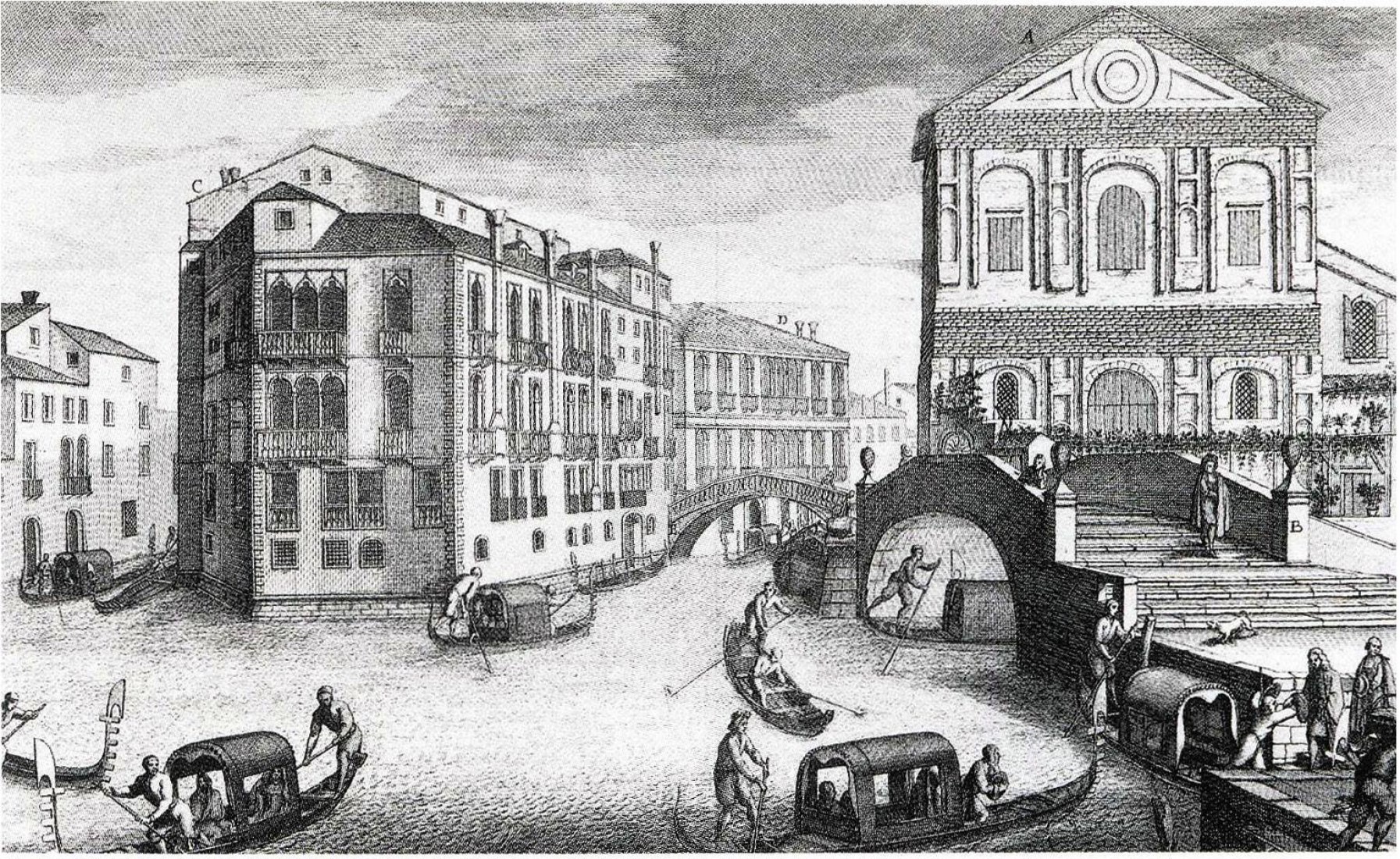 Visualización de epoca. Imagen cortesía de Scuola Grande Della Misericordia di Venezia. 