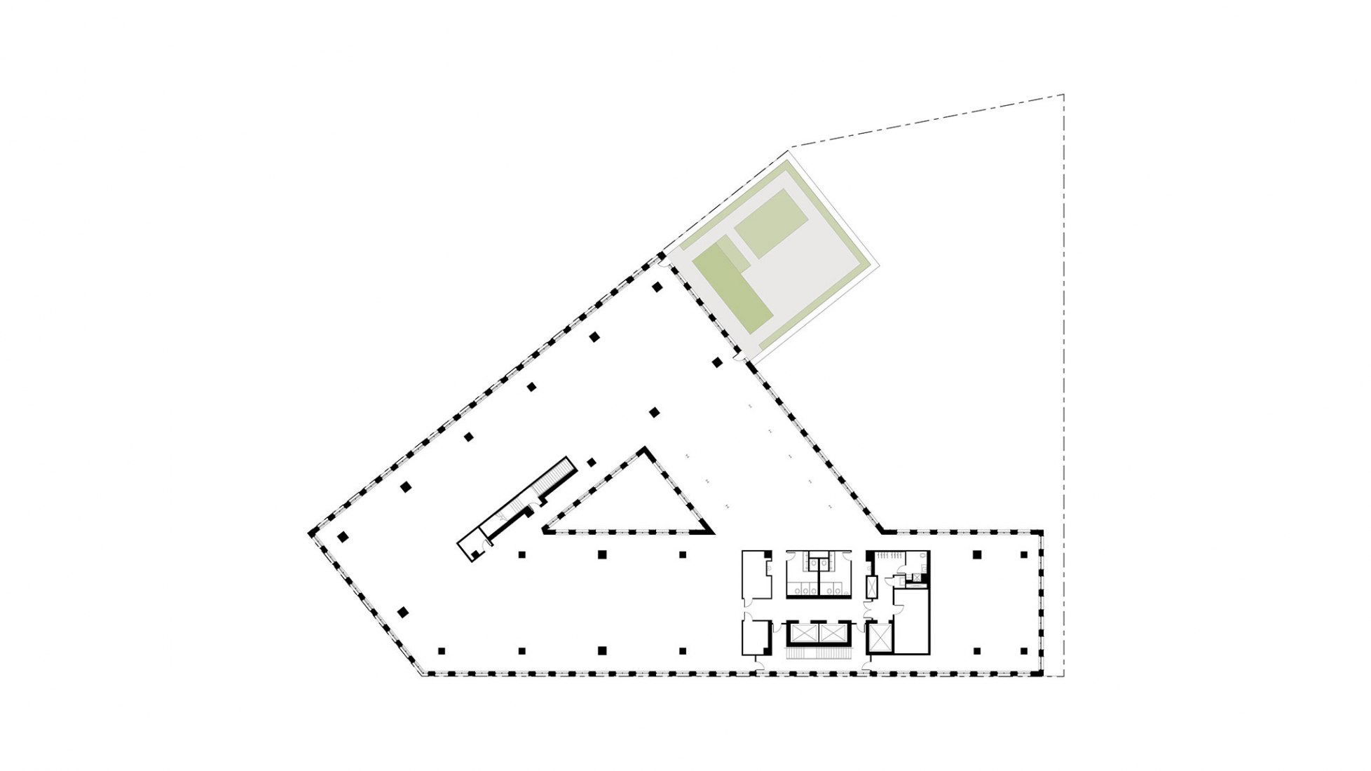 Fourth floor plan. Center for Developing Entrepreneurs by EskewDumezRipple and WOLF ACKERMAN.