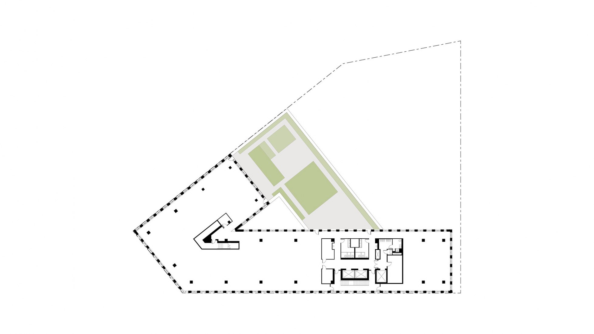 Fifth floor plan. Center for Developing Entrepreneurs by EskewDumezRipple and WOLF ACKERMAN.