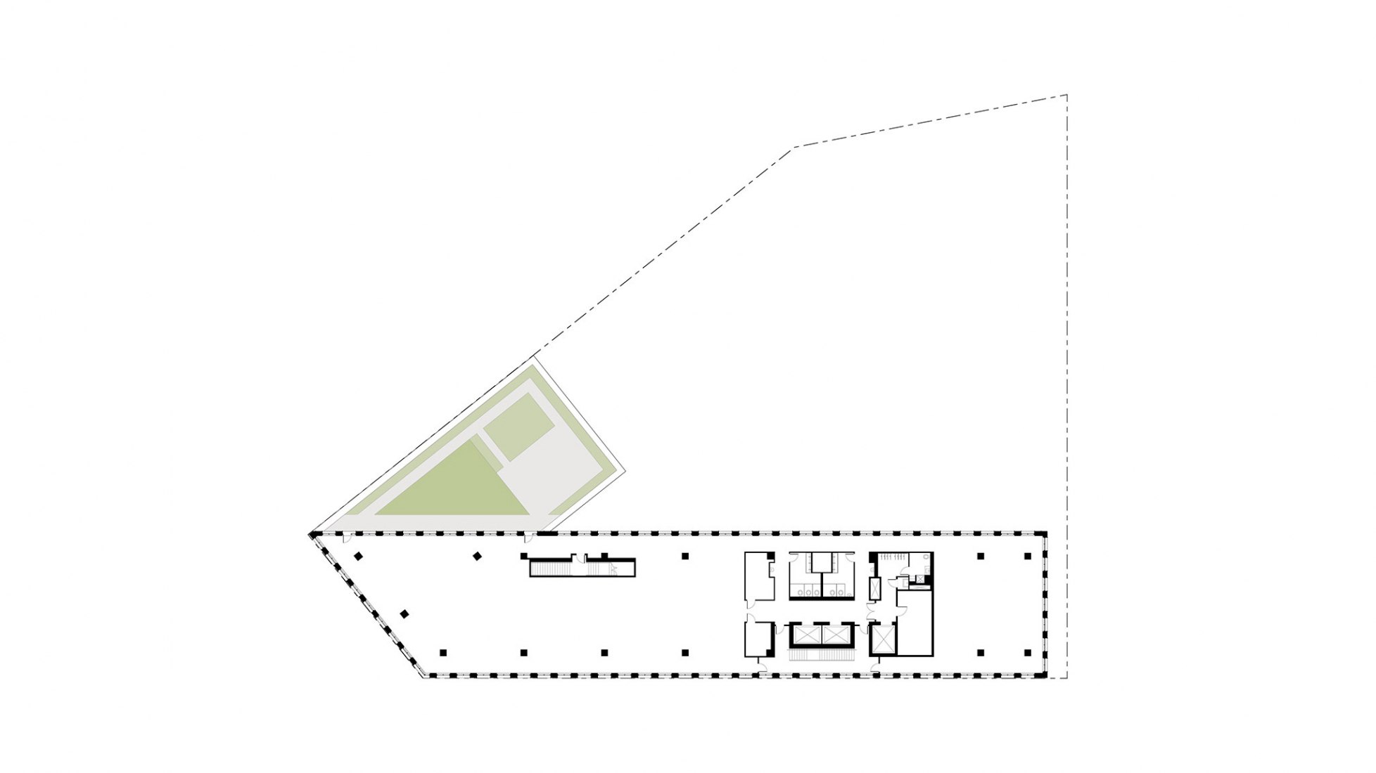 Sixth floor plan. Center for Developing Entrepreneurs by EskewDumezRipple and WOLF ACKERMAN.