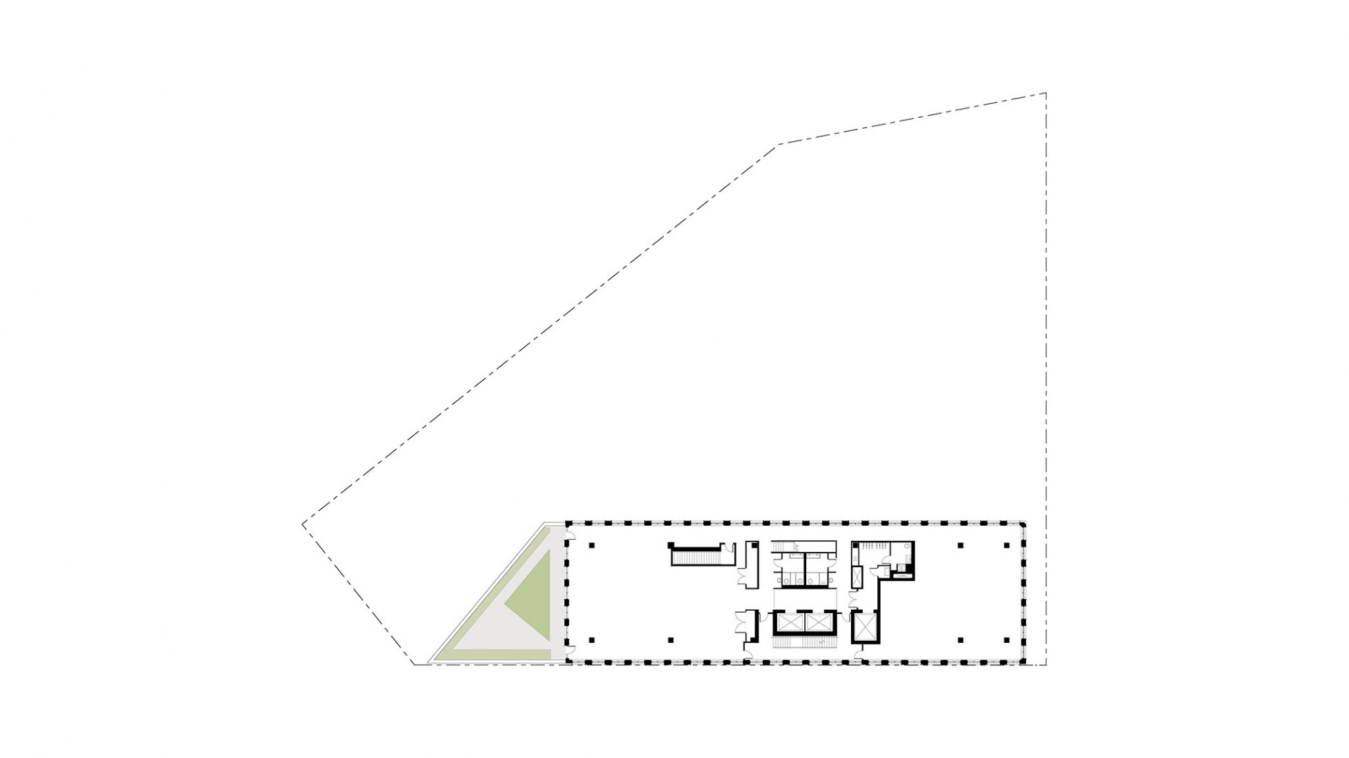 Eighth floor plan. Center for Developing Entrepreneurs by EskewDumezRipple and WOLF ACKERMAN.