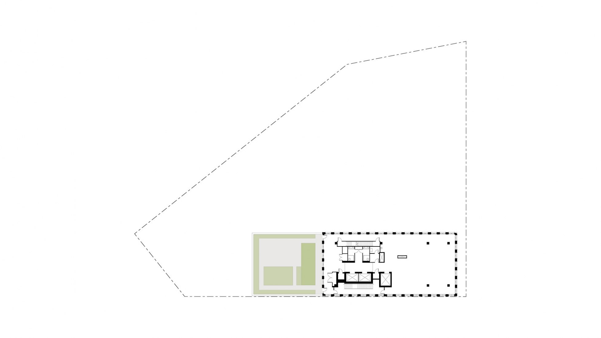 Ninth floor plan. Center for Developing Entrepreneurs by EskewDumezRipple and WOLF ACKERMAN.