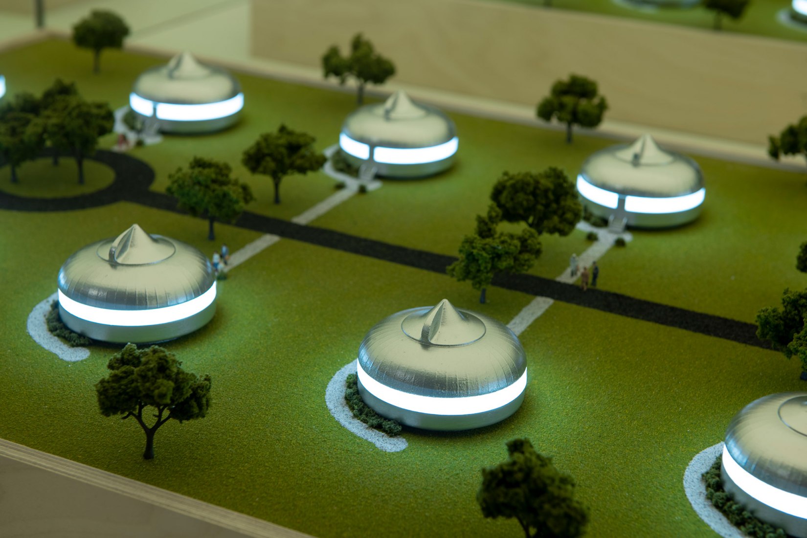 Exhibition image. Radical curiosity. In the orbit of Buckminster Fuller. Courtesy of Espacio Fundación Telefónica
