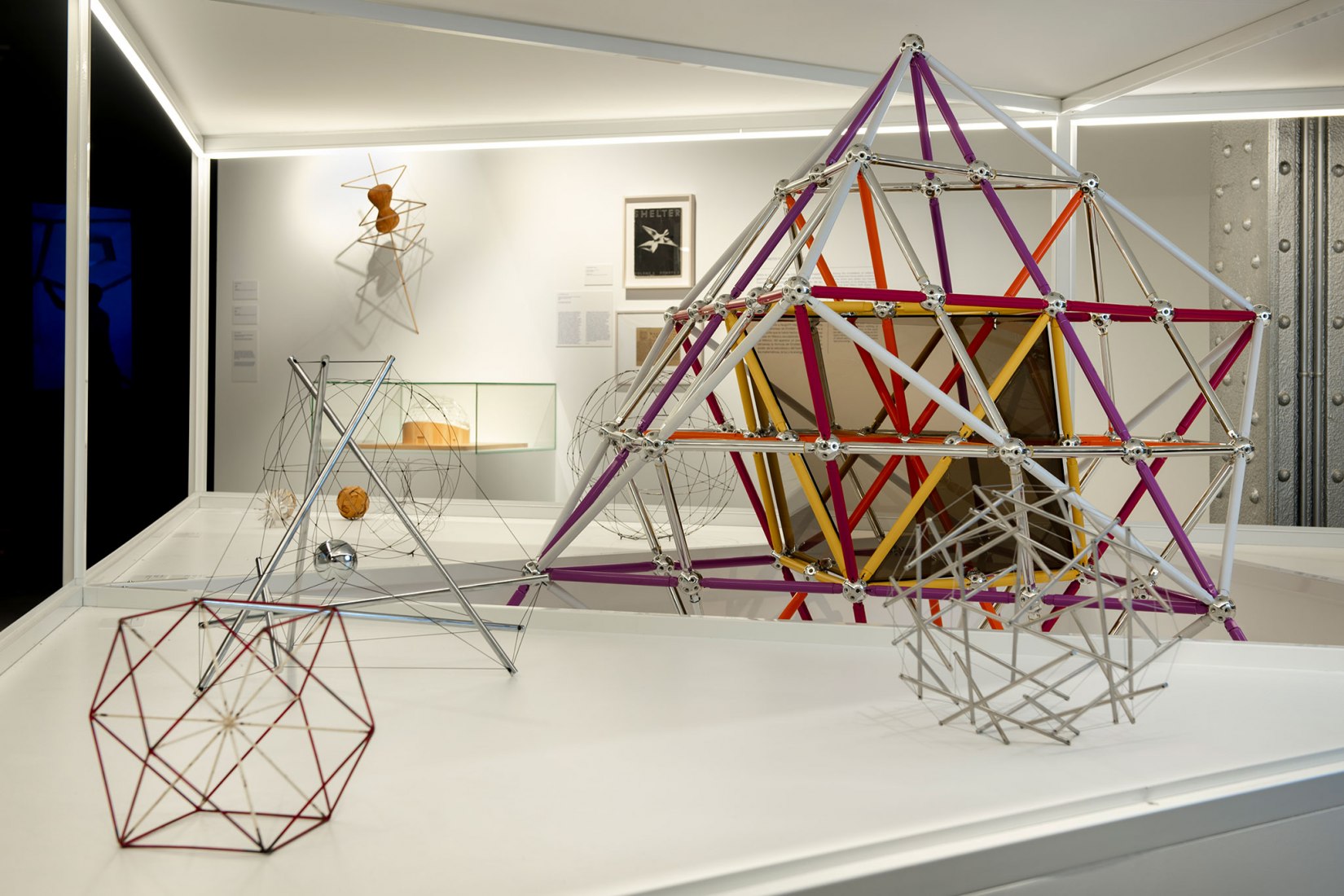 Exhibition image. Radical curiosity. In the orbit of Buckminster Fuller. Courtesy of Espacio Fundación Telefónica