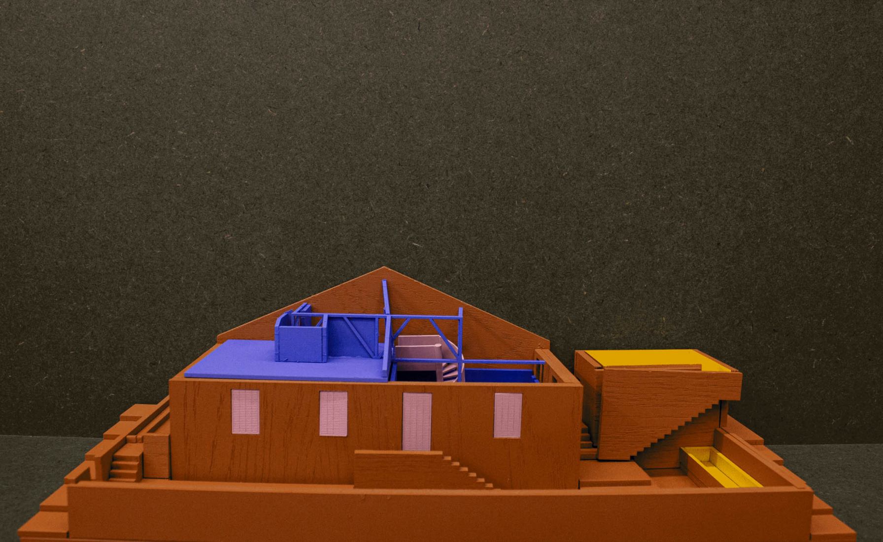 Maqueta. Casa Rubens por EstudioReciente.