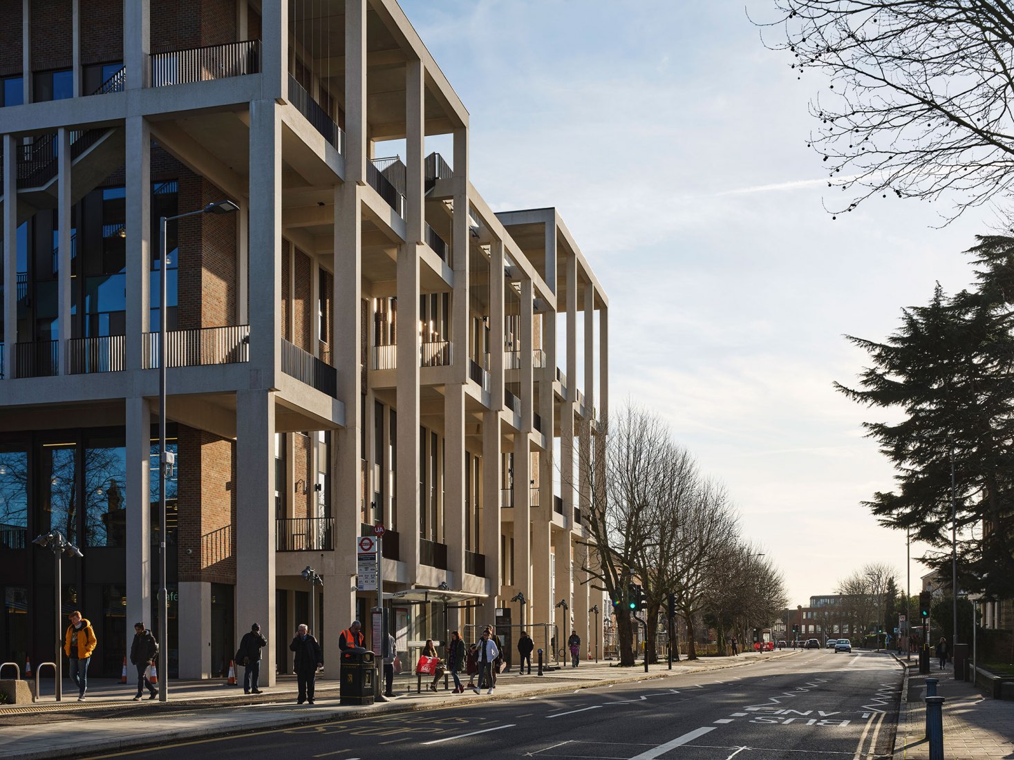 Town House at Kingston University by Grafton Architects. Photograph by Dennis Gilbert.
